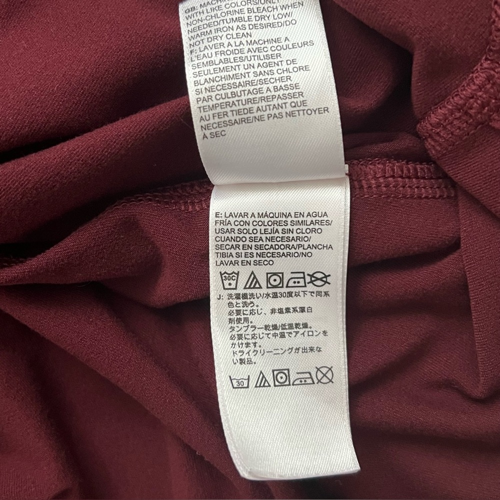 The North Face Empower Hooded Dress Burgundy Size Large - Picture 12 of 15
